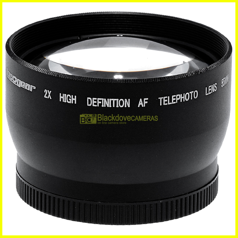 DecGear Aggiuntivo HD Telephoto 2x per obiettivi con diametro filtri 55mm