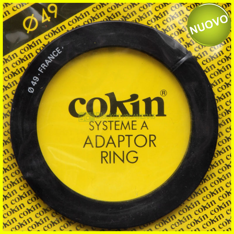 Adattatore 49mm. Cokin serie A per porta-filtri quadrati. 49 Adaptor (A 257)