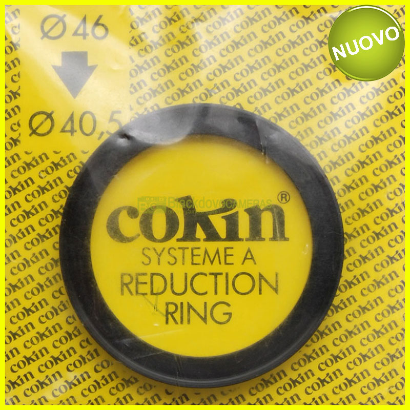 Anello adattatore step up Cokin 40,5/46mm per filtri 55mm su obiettivi diam. 52