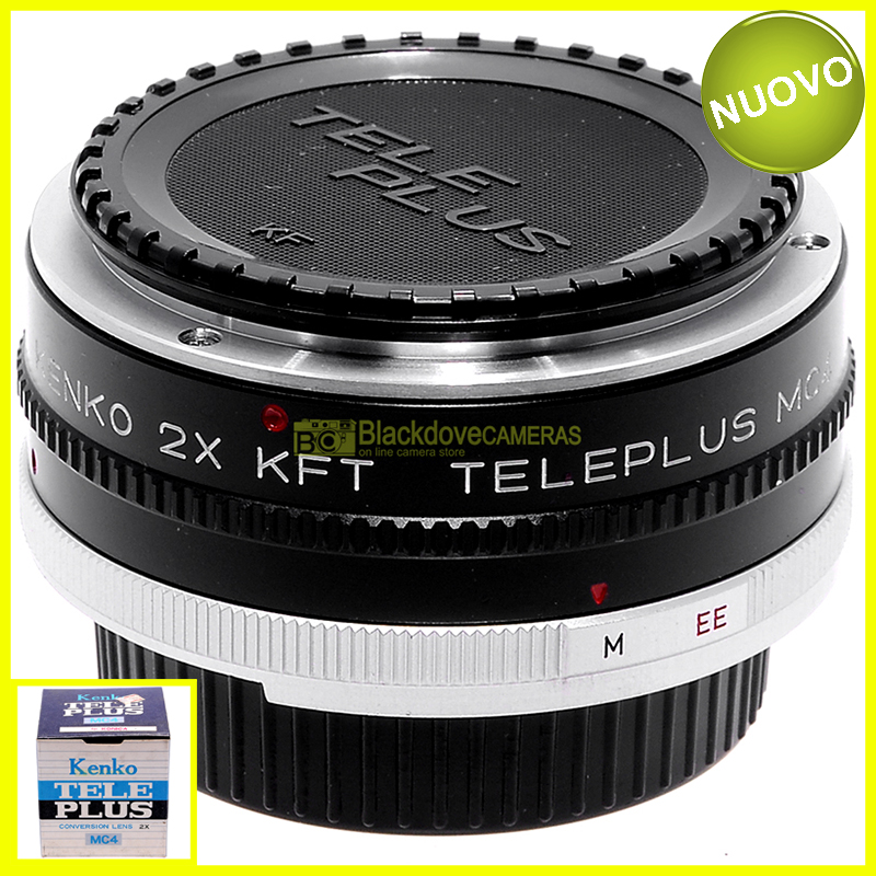 Moltiplicatore di focale Kenko Teleplus 2x per fotocamere reflex Konica EE