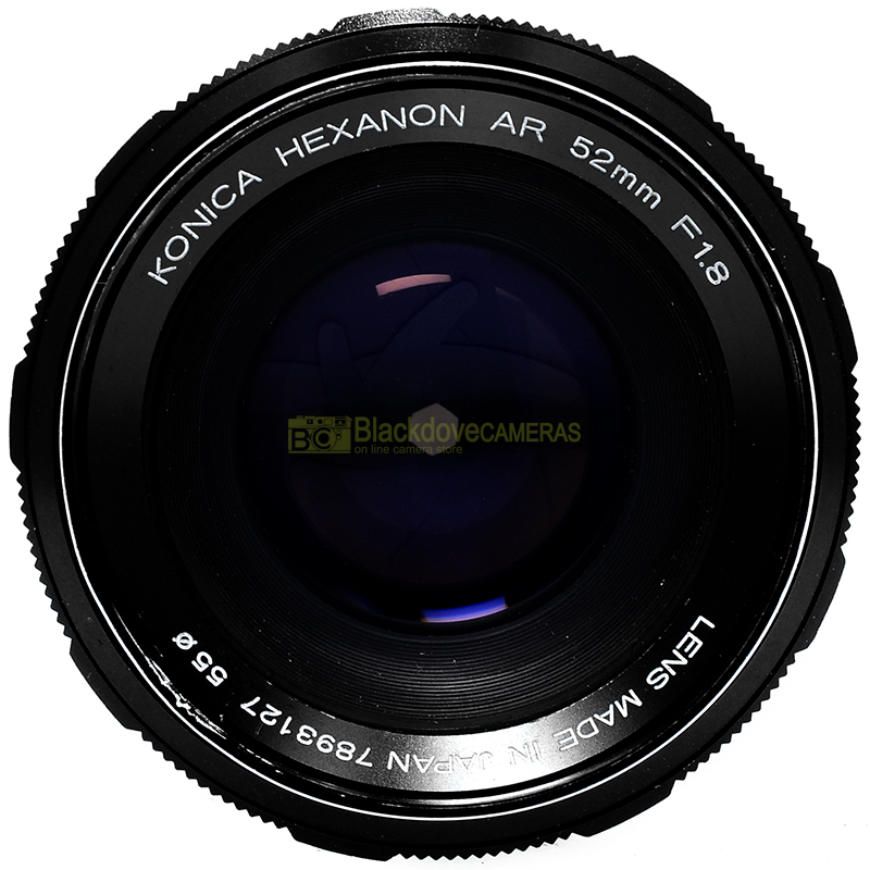 KONICA AUTOREX/HEXANON1:1.8 f=52mm (良品） Konica Autorex + Hexanon 52mm F1.8 Lens – SHOWA