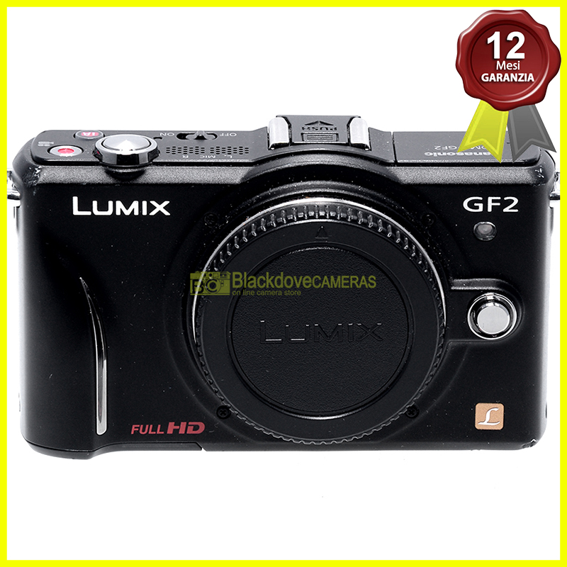 Panasonic Lumix DMC-GF2 body. Fotocamera digitale Mirrorless MFT Micro 4/3 GF-2