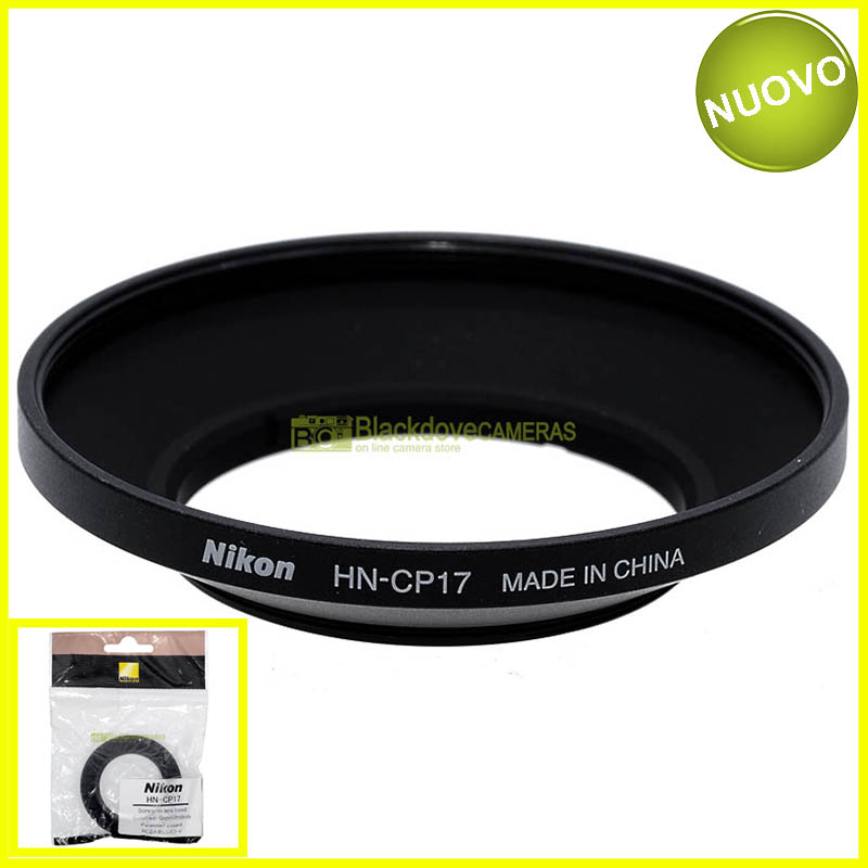 Nikon HN-CP17 Paraluce per fotocamere Nikon Coolpix P7700 P7800. Parasole HNCP17