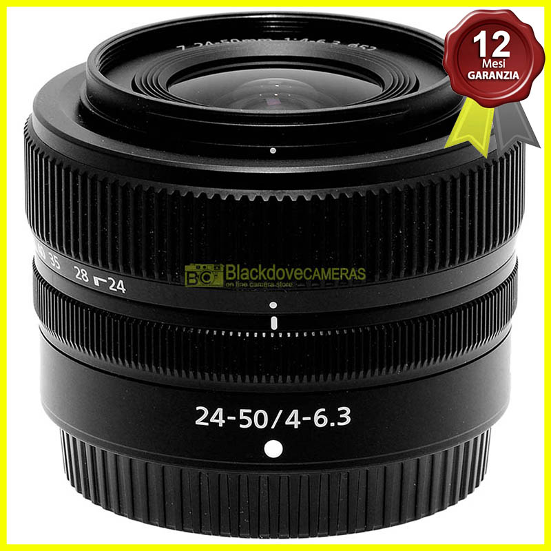 Nikon Z 24/50mm. f4-6,3 Obiettivo AF full frame per fotocamere mirrorless FX-DX 