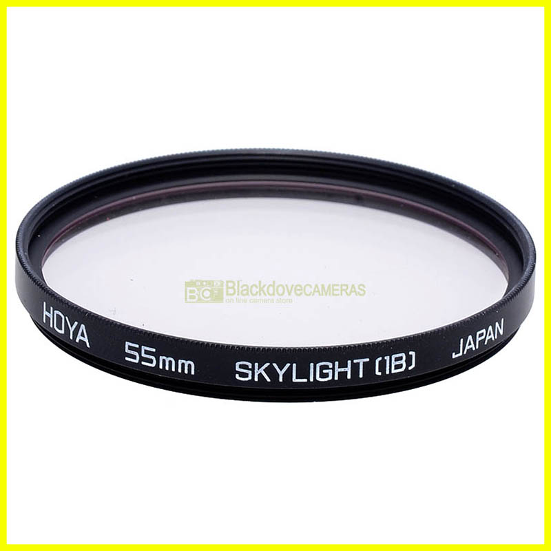 55mm Filtro Skylight 1B Hoya a vite M55. Photo lens Sky Light filter