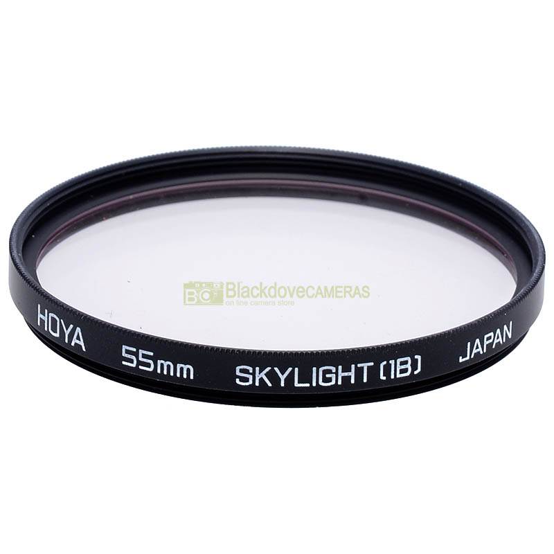 55mm Filtro Skylight 1B Hoya a vite M55. Photo lens Sky Light filter