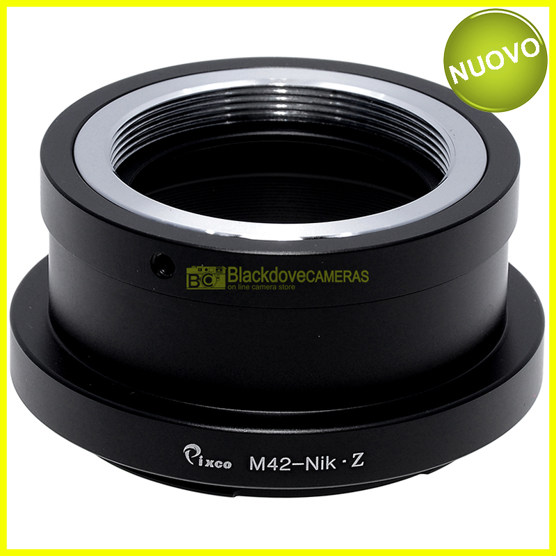 Adapter per obiettivi a vite M42 su fotocamera Nikon Z mirrorless Adattatore