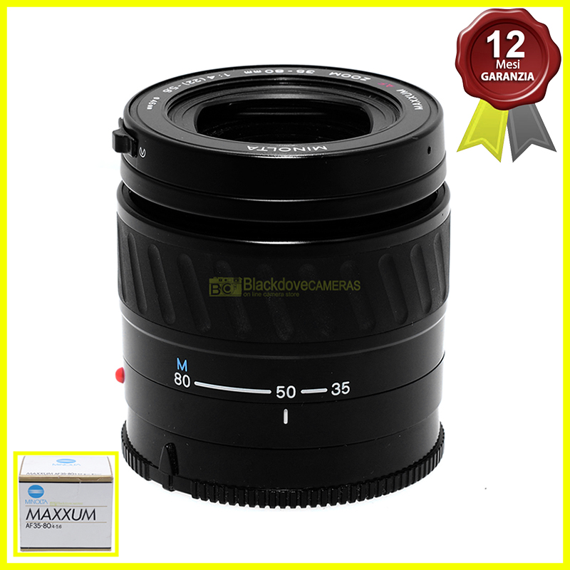 “Minolta AF zoom 35/80mm f4-5,6 macro A-Mount Sony Alpha e Konica Minolta ”