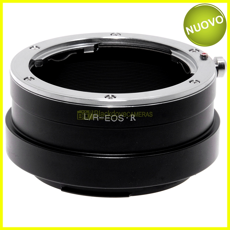 “Adapter per obiettivi Leica R su fotocamera Canon EOS R mirrorless. Adattatore.”