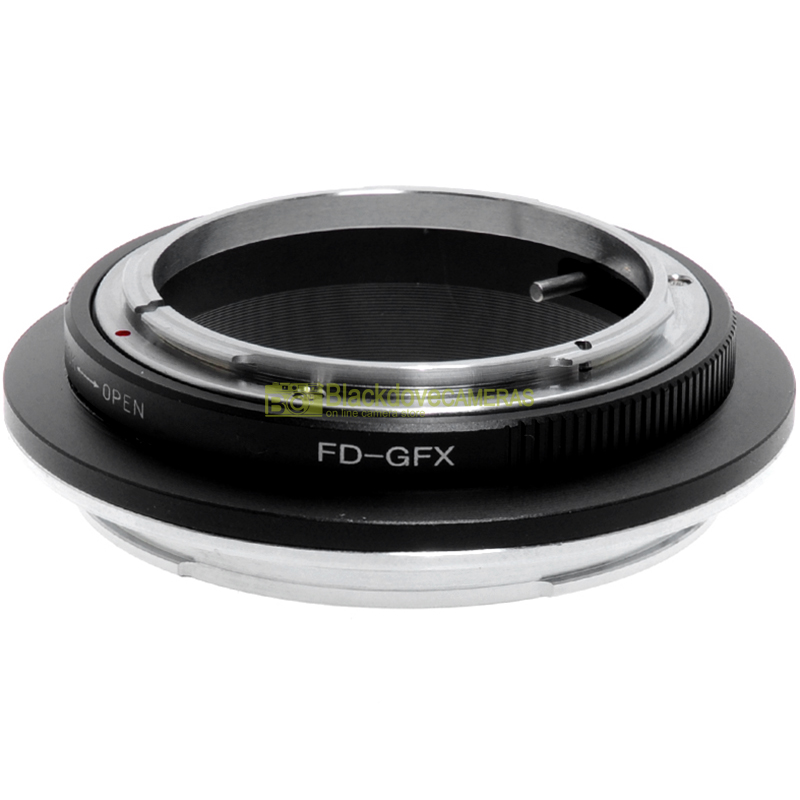 “Anello adapter per montare ottiche Canon FD su corpi Fuji GFX. Adattatore.”
