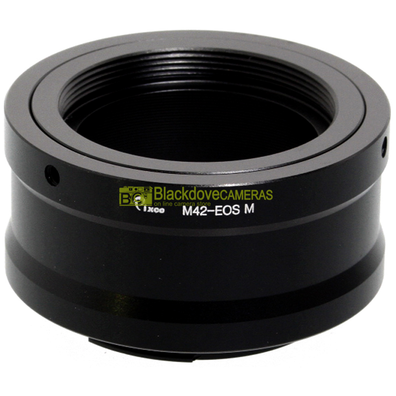 “Adapter per montare obiettivi M42 su fotocamere EOS M mirrorless Adattatore EF M”