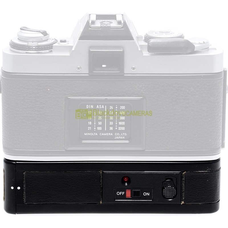 Minolta Auto Winder G per fotocamere a pellicola serie XG. Motore avanzamento.