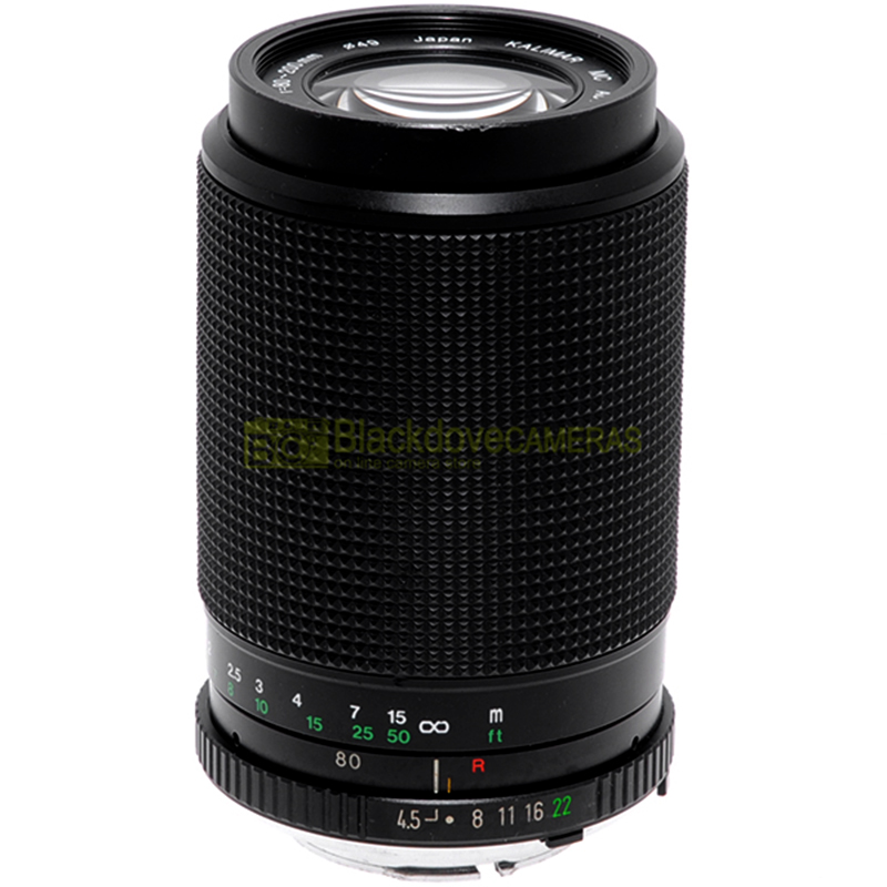 Kalimar 80/200mm. f4,5-5,6 Macro obiettivo zoom per fotocamere Minolta MC MD