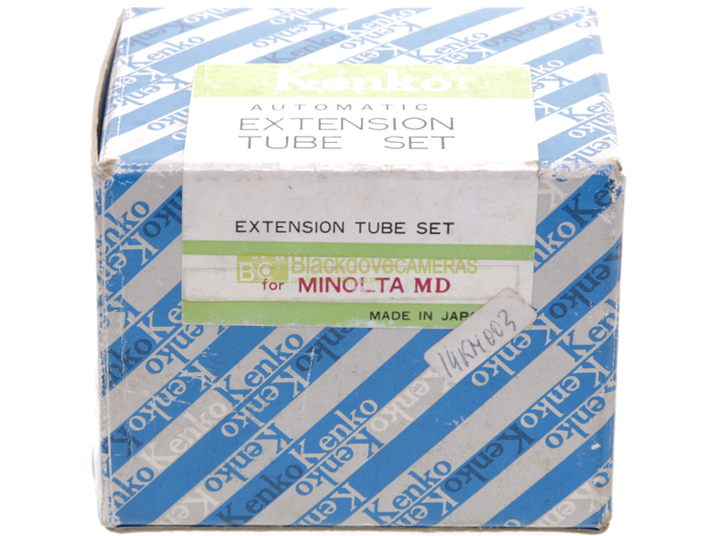 “Minolta MC-MD Set 3 Anelli modulari per riprese macro. Kenko Extension tube set.”=