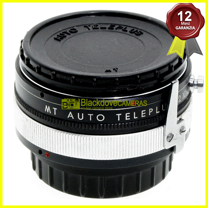 Moltiplicatore focale MT Tele Converter 2x per Minolta MD e MC. Duplicatore