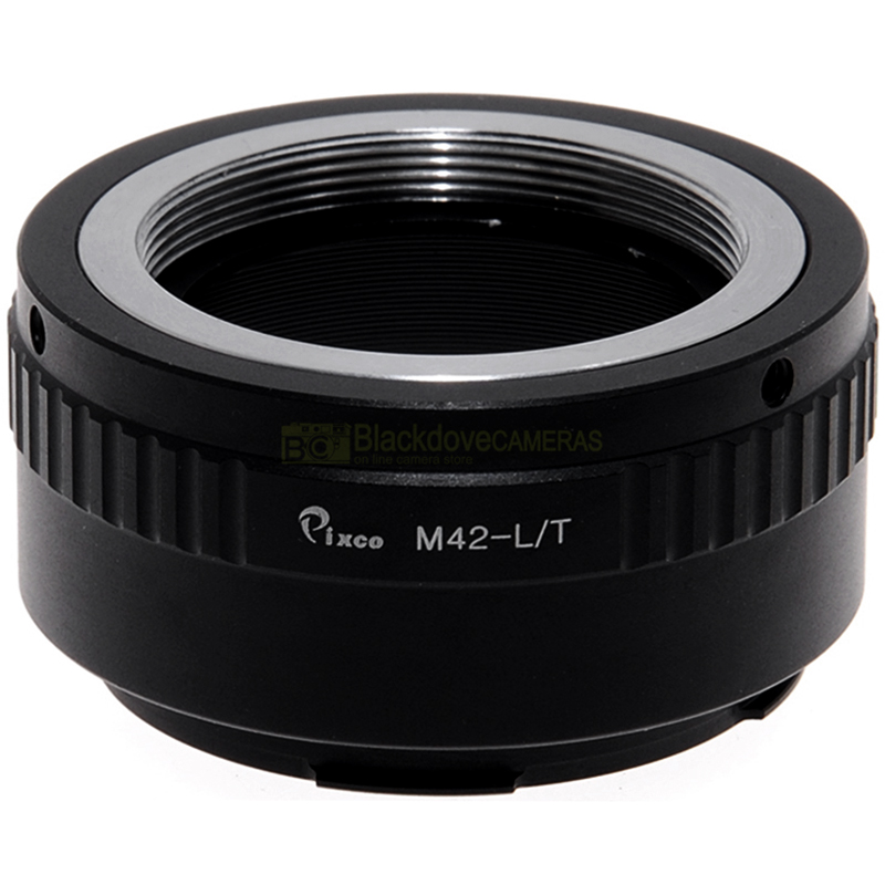 Adapter per obiettivi M42 su fotocamere digitali Leica T TL SL CL e Panasonic L. 