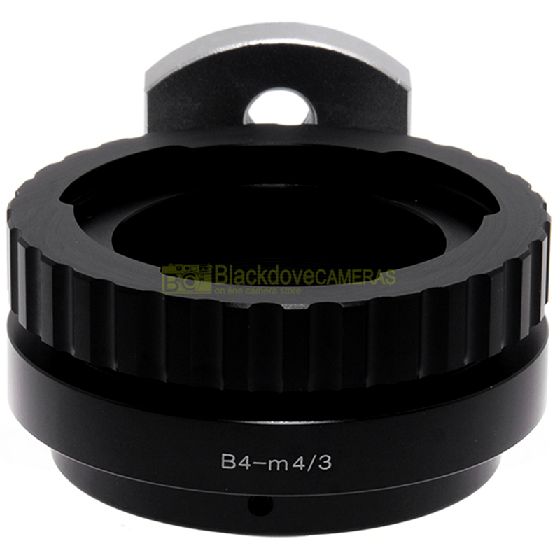 Adattatore per obiettivi B4 su fotocamere Micro 4/3 Anello adapter MFT=