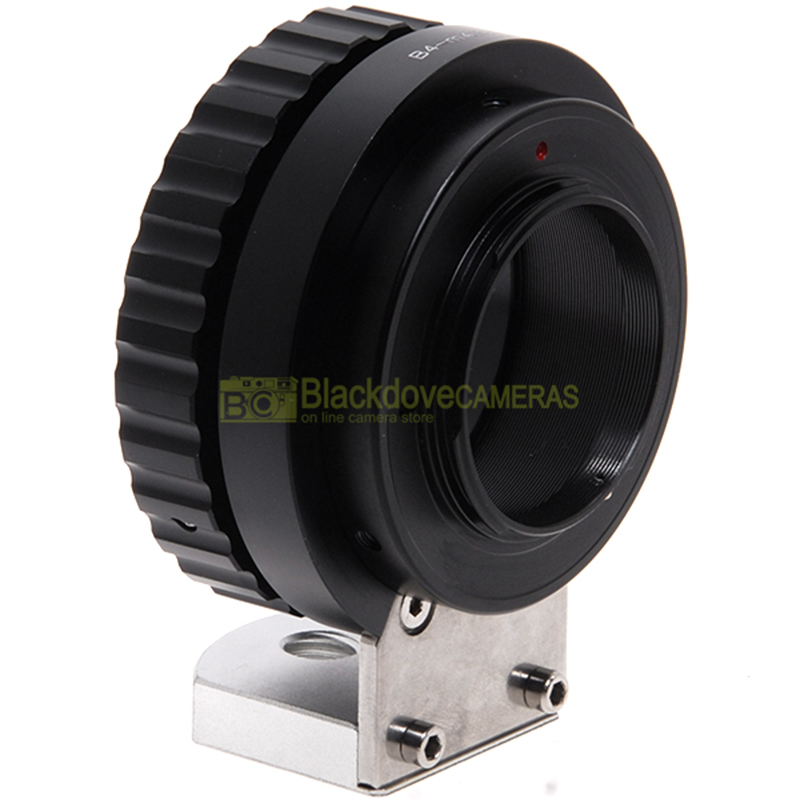 Adattatore per obiettivi B4 su fotocamere Micro 4/3 Anello adapter MFT=