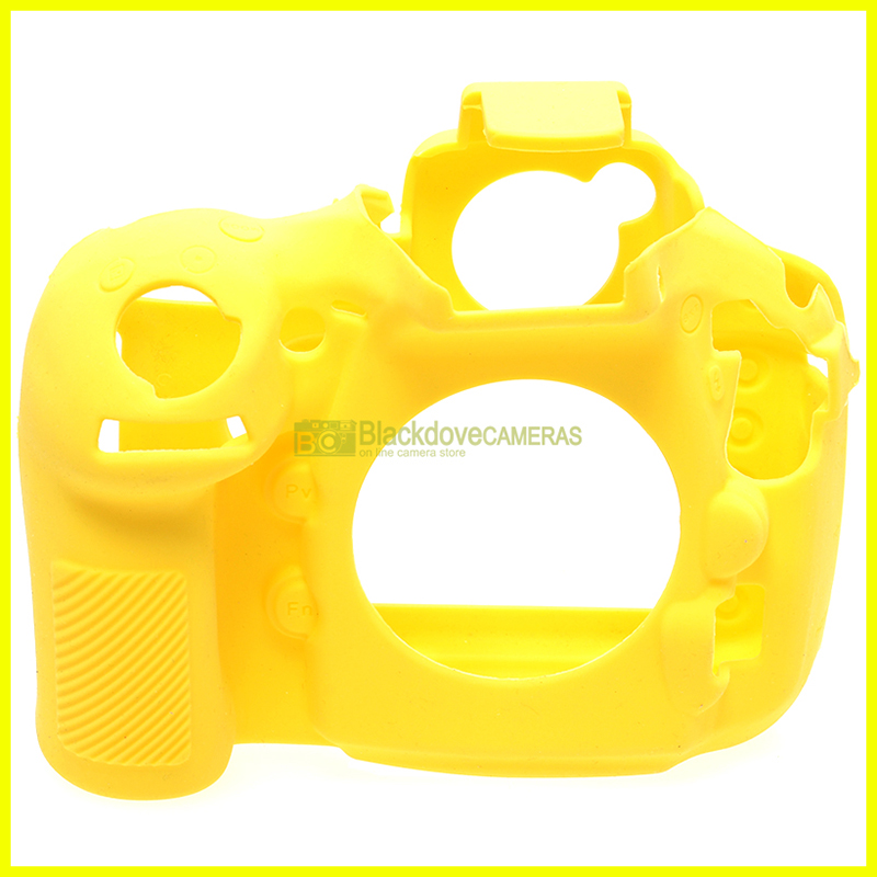 Custodia protezione in silicone per fotocamera Nikon D810. Silicon camera case.