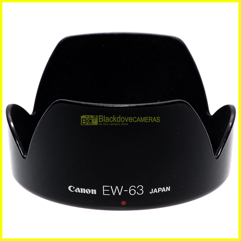 “Canon EW-63 paraluce originale per obiettivi EF 28/105mm. f3,5-4,5. ”