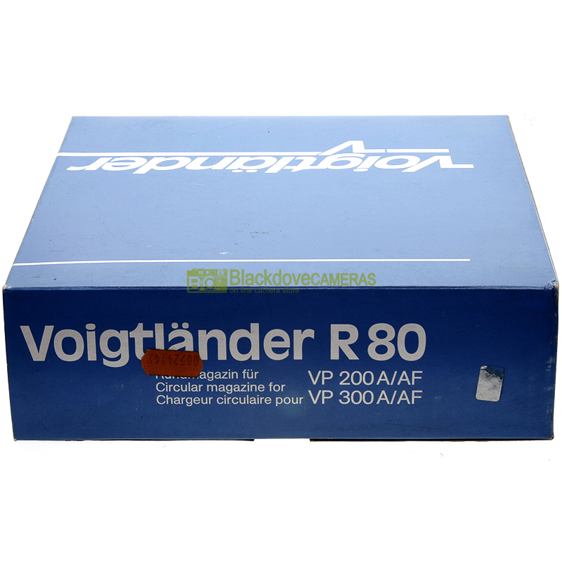 “Voightlaender R80, caricatore 80 diapositive x proiettori VP200 A/AF VP300 A/AF”=