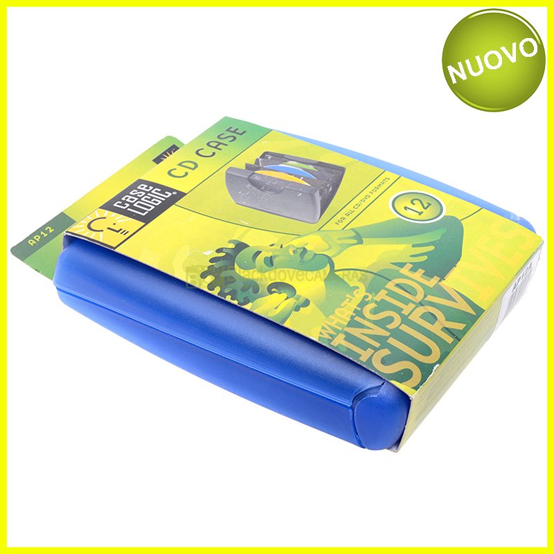 “CD Box 12 posti Porta CD rigido con cerniere Case Logic. DVD Storage. CD case.”=