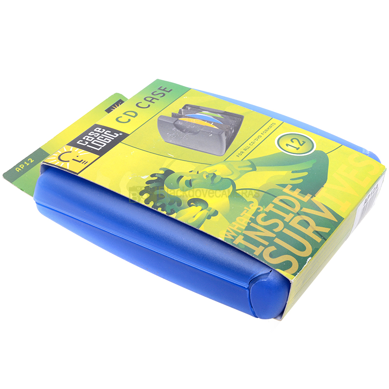 “CD Box 12 posti Porta CD rigido con cerniere Case Logic. DVD Storage. CD case.”=