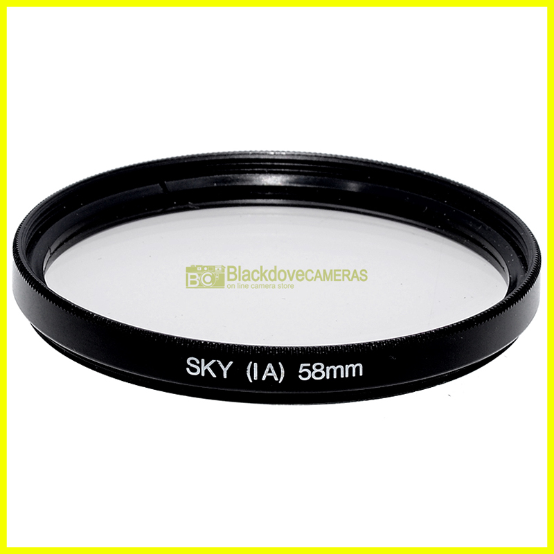 58mm Filtro Skylight 1A a vite M58. Photo lens Sky Light filter