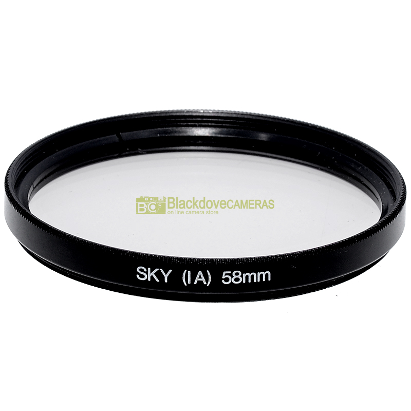 58mm Filtro Skylight 1A a vite M58. Photo lens Sky Light filter