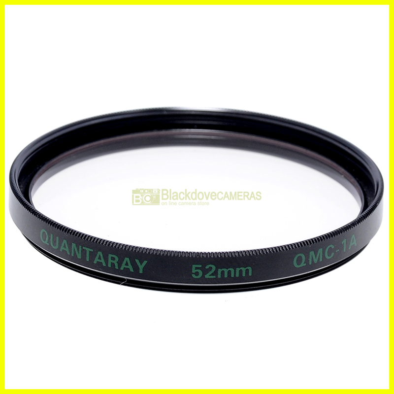 52mm Filtro Skylight QMC 1A Quantaray a vite M52. Photo lens Sky Light filter
