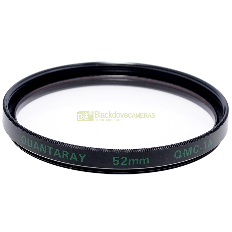 52mm Filtro Skylight QMC 1A Quantaray a vite M52. Photo lens Sky Light filter