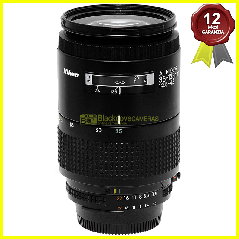 Nikon AF Nikkor 35/135mm f3,5-4,5 Macro Zoom Full Frame per ... Nikon AF NIKKOR 35-135mm f/3.5-4.5