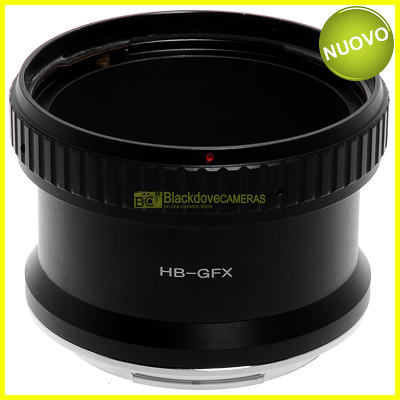 Anello adapter per montare ottiche Hasselblad su fotocamere Fuji GFX. Adattatore
