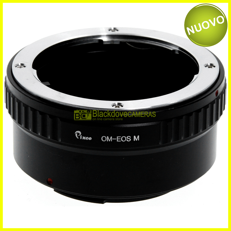 Adapter per obiettivi Olympus OM su fotocamere Canon EOS M mirrorless Adattatore