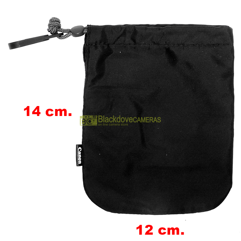 Custodia morbida Canon per obiettivi dimensioni cm. 12x14. Soft camera lens case