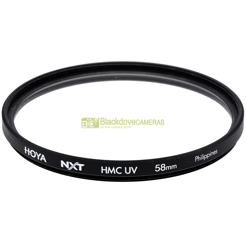 58mm Filtro UV HMC Ultra violetto HOYA NXT a vite M58 Ultraviolet lens filter.