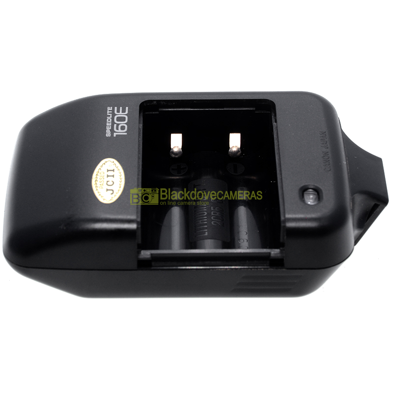 Flash Canon Speedlite 160E TTL per fotocamere a pellicola. Manuale su digitali
