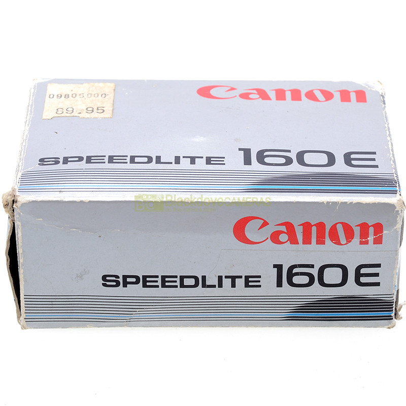 Flash Canon Speedlite 160E TTL per fotocamere a pellicola. Manuale su digitali