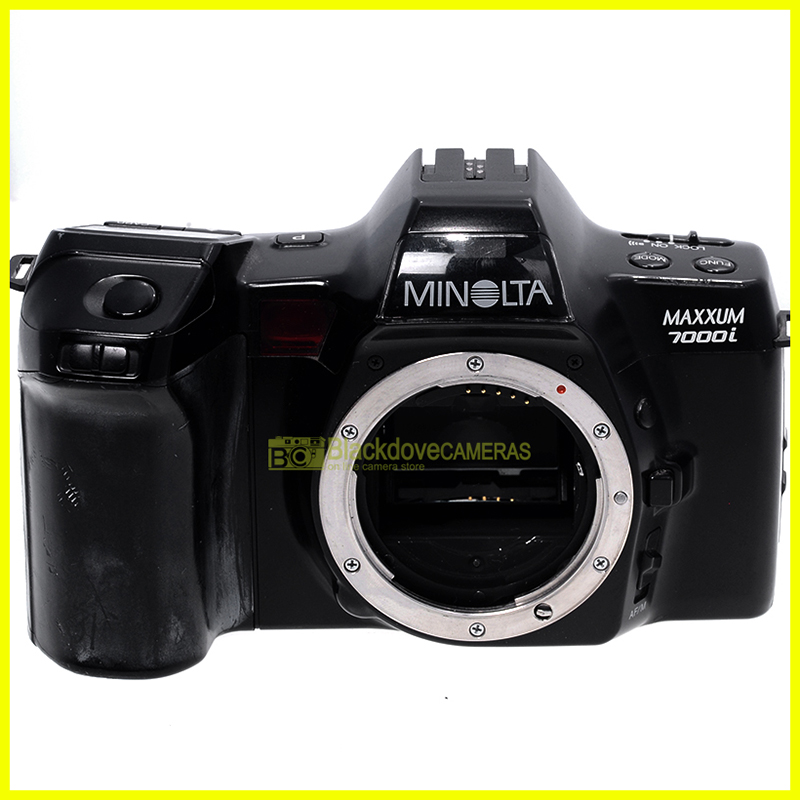 Minolta Maxxum 7000i AF fotocamera reflex autofocus a pellicola. 7000i body