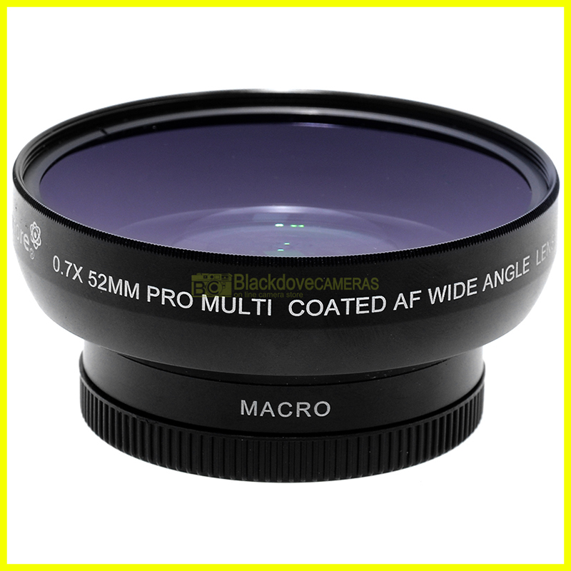 Aggiuntivo grandangolare 0,7x wide conversion lens Siocore Pro a vite da 52mm