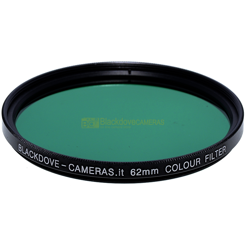 62mm. Filtro colorato verde Blackdove-cameras innesto a vite M62 lens filter