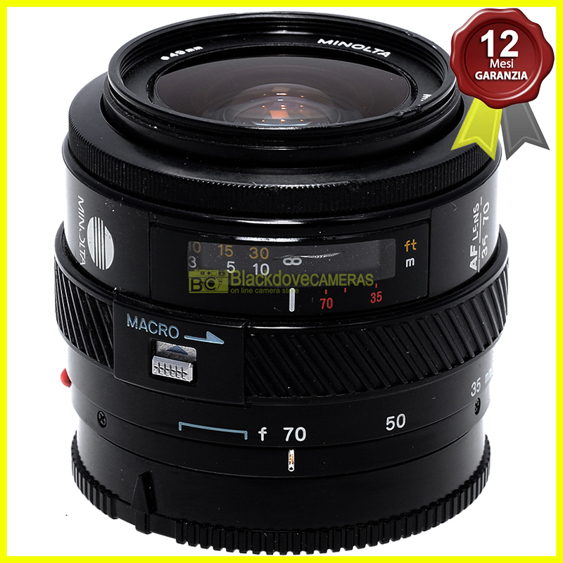 Minolta AF 35/70mm f4 Macro per fotocamere Minolta Dynax e Sony A-Mount