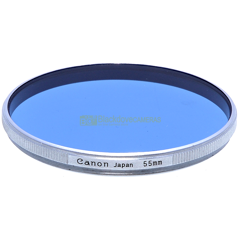 55mm. Filtro blu Conversion B 3x Canon innesto a vite M55 Blue lens filter