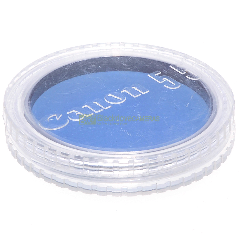 55mm. Filtro blu Conversion B 3x Canon innesto a vite M55 Blue lens filter