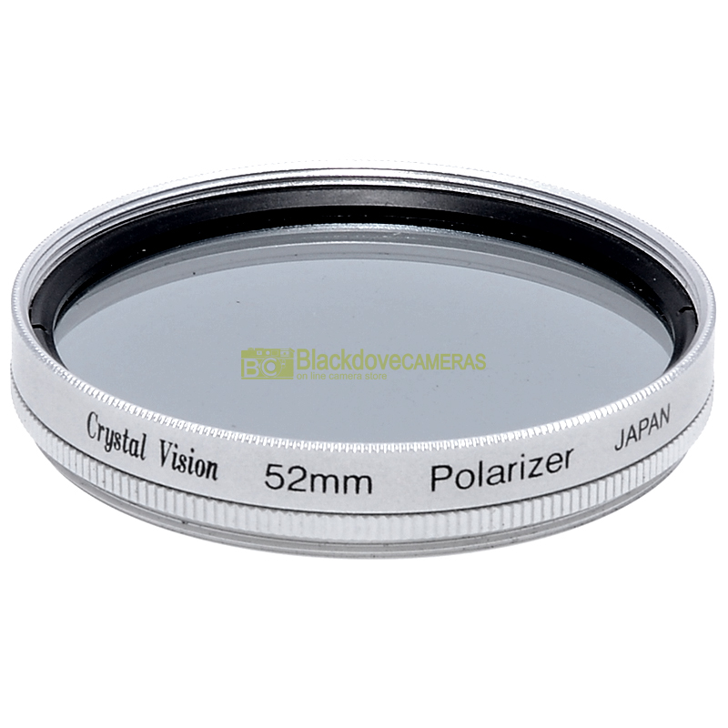 52mm Filtro polarizzatore Crystal Vision per obiettivi M52 Polarizing filter
