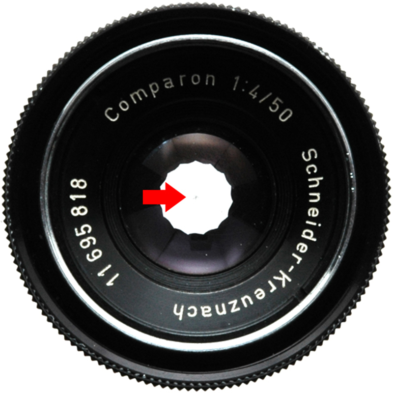 Schneider Comparon 50mm. f4