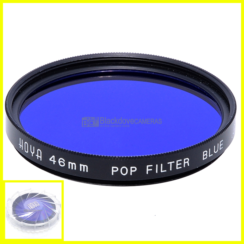 46mm. Filtro colorato Blu Hoya Pop Filter Blue innesto a vite M46 lens filter