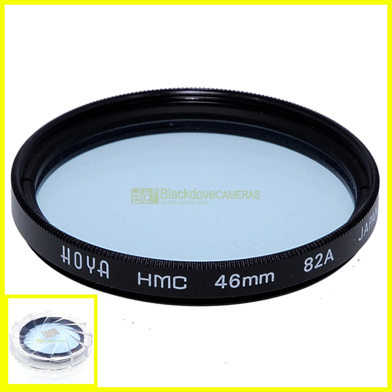 46mm. Filtro colorato Azzurro Hoya 82A innesto a vite M46 Conversion lens filter