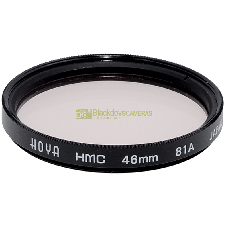 46mm. Filtro colorato Ambra Hoya 81A innesto a vite M46 Conversion lens filter