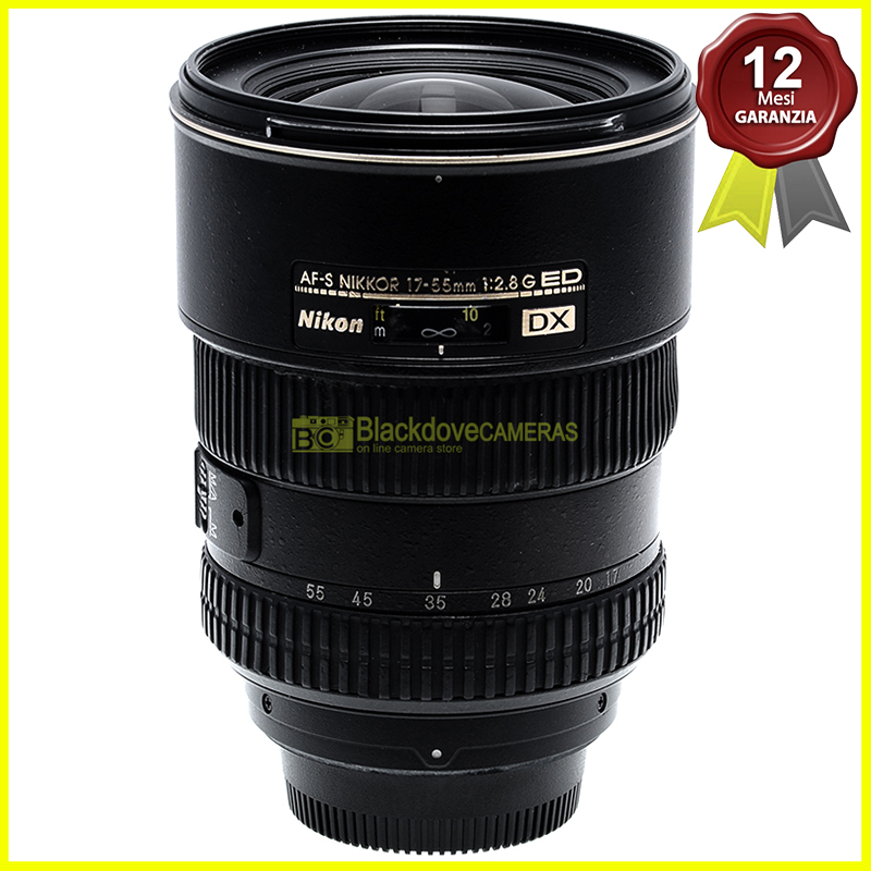 Nikon AF-S Nikkor 17/55mm f2,8 G ED DX obiettivo professional per fotocamere APS